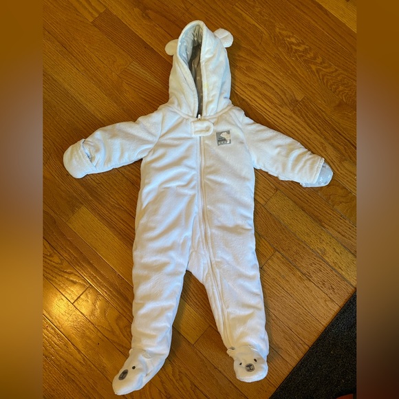 Baby Fleece Bunting Jumpsuit - Picture 2 of 7